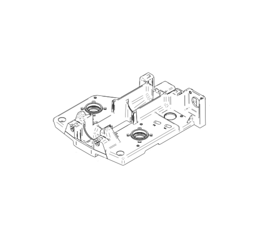 Grundplatte Mechanik für Thermoplan Bwone  